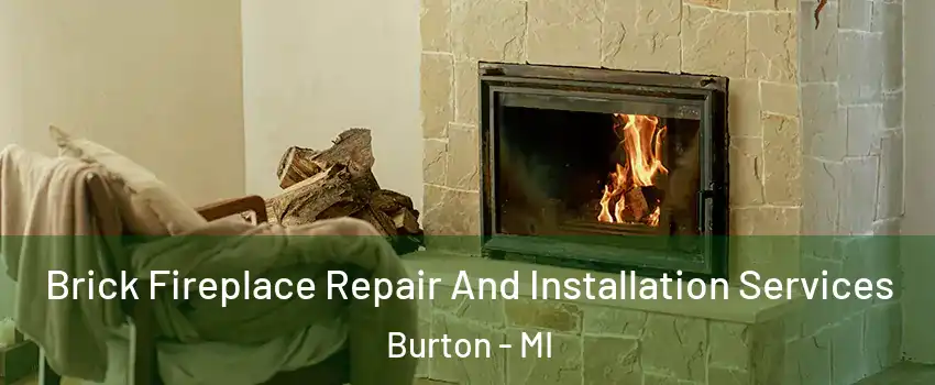  Brick Fireplace Repair And Installation Services Burton - MI