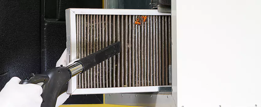 Clogged Air Duct Cleaning Process in Burton, MI