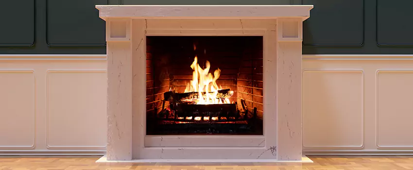 Decorative Electric Fireplace Installation in Burton, Michigan