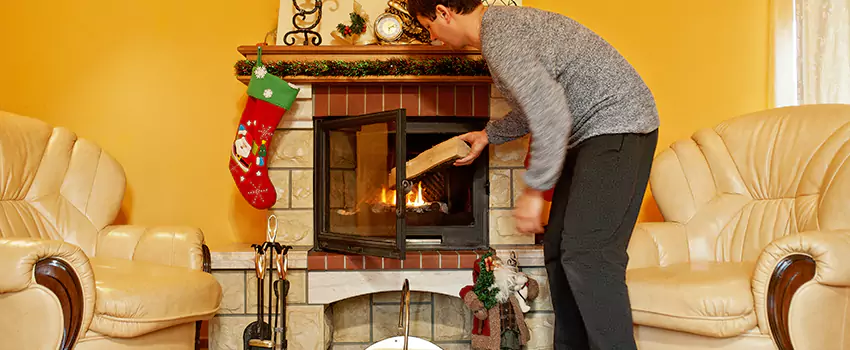 Gas to Wood-Burning Fireplace Conversion Services in Burton, Michigan