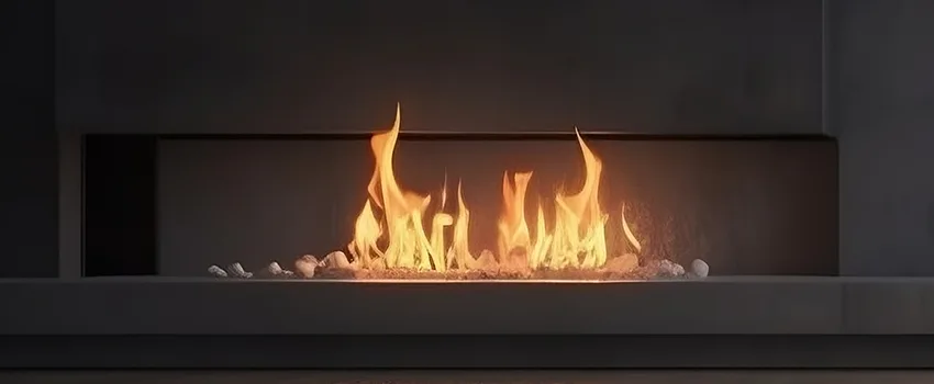 B-Vent Gas Fireplace Installation in Burton, MI