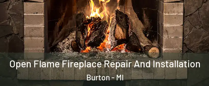  Open Flame Fireplace Repair And Installation Burton - MI